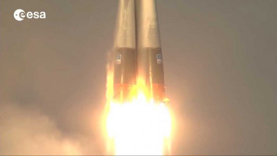 GO for flight! Major Tim Peake Blasts Into Space