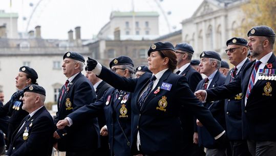 March Past the Cenotaph with Royal British Legion 19092023 CREDIT Royal British Legion, Poppy Legion Twitter