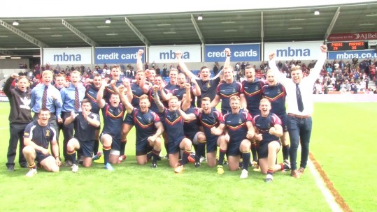 Royal Marines Victorious Over Parachute Regiment