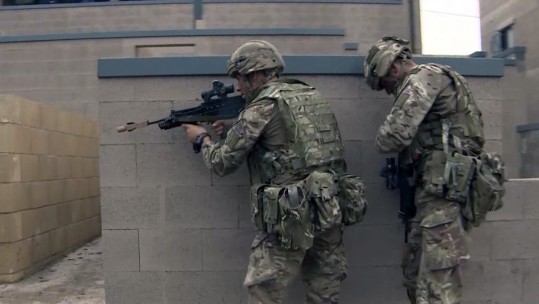 Marines Try Out Upgraded £2.4 Million Urban Training Centre