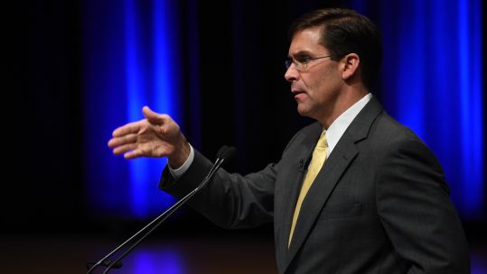 Mark Esper 290419 CREDIT US DEPARTMENT OF DEFENSE