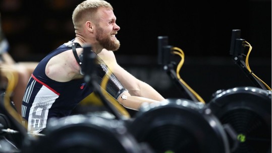 Mark Ormrod rowing his way to victory