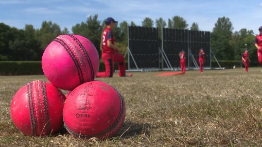 Women's Armed Forces Cricketers Take On Strong Welsh International Team 