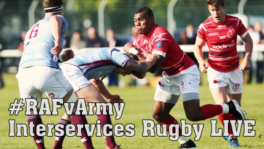 RAF vs Army 2018 Inter-Services rugby union