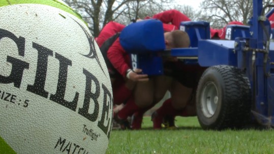 British Army rugby union training ahead of 2018 Inter-Services