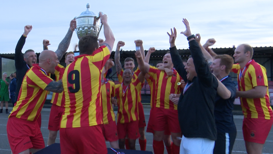 42 Commando Royal Marines win Royal Navy football final