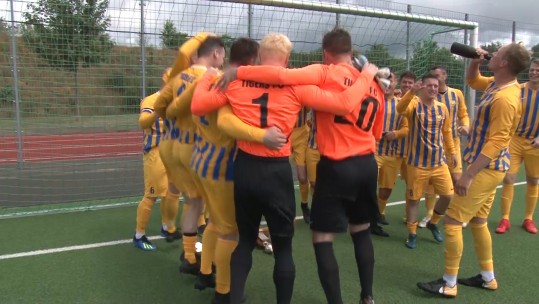 British Army football in Germany