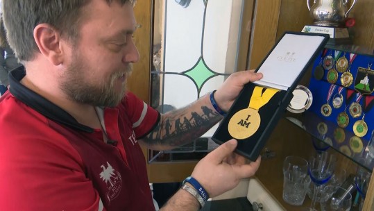 Matt Neve Invictus Games archer