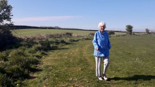 Maureen Lightbody Veteran Walker