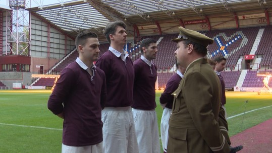 'A War of Two Halves' Play Hearts 