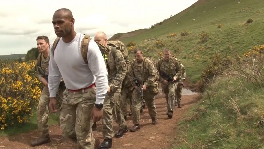 2 SCOTS Retrace The Steps Of Fallen WW1 Heroes