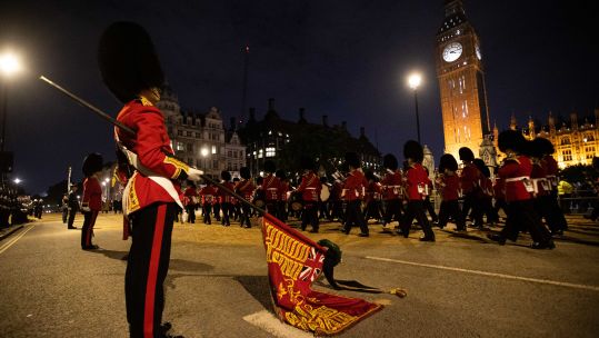 Members of Armed forces came together in Central London for a full-dress rehearsal of the Queen’s Funeral 16092022 CREDIT MOD Crown Copyright.jpg