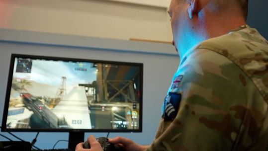 Defence Secretary John Healey believes gamers have skills that can be put to good use by the Armed Forcesorces