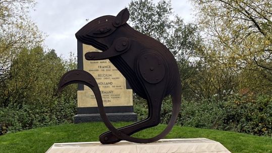 Memorial to the Desert Rats at the National Memorial Arboretum