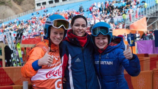 Menna Fitzpatrick & Jen Kehoe Winter Paralympics 2018