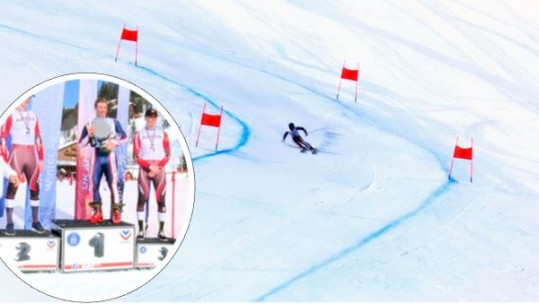 Meribel 2018 Alpine downhill event