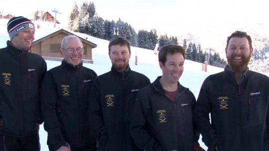 Brits And Aussies Meet At Meribel