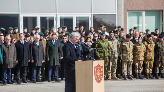 Michael Fallon Estonia Visit