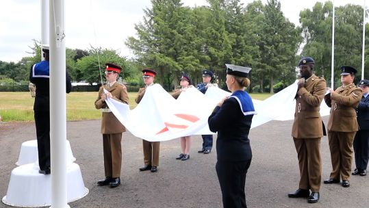 Military personnel preparing to represent the Armed Forces at the Commonwealth Games in Birmingham
