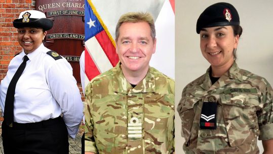 Military personnel recognised in King Charles' first New Year's Honours 30122022 CREDIT MOD