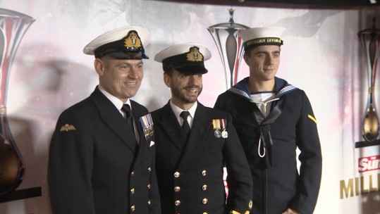 Millies 2017, Navy on the red carpet