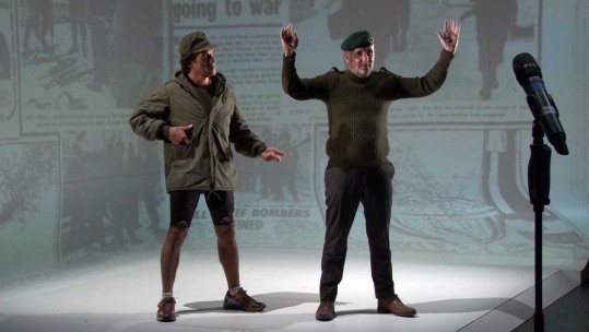 Old Enemies Relive Falklands Memories Onstage