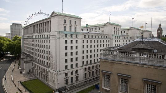 Ministry of Defence MOD main building Whitehall
