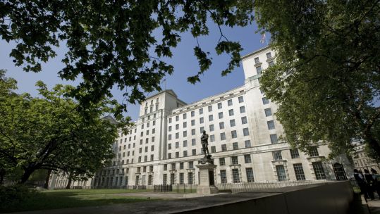 Ministry of Defence MOD main building Whitehall 220508 CREDIT CROWN COPYRIGHT