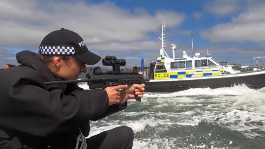 Ministry of Defence Police on exercise