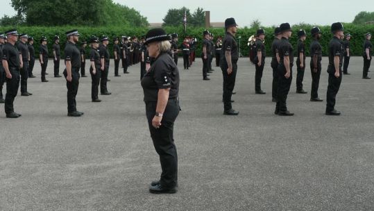 Ministry of Defence Police recruits complete training