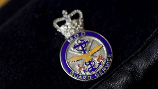 MoD Guard Service badge
