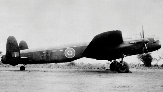 Modified Lancaster B.I, ED825/G used by 617 Squadron to attack the dams on 17 May 1943 (Picture: Crown Copyright)