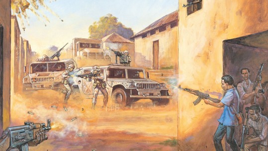 Illustration of Mogadishu, October 1993
