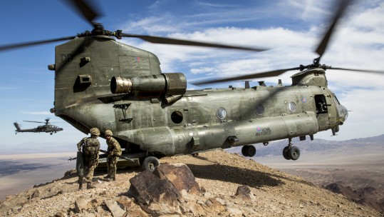 MOD Chinook photograph 