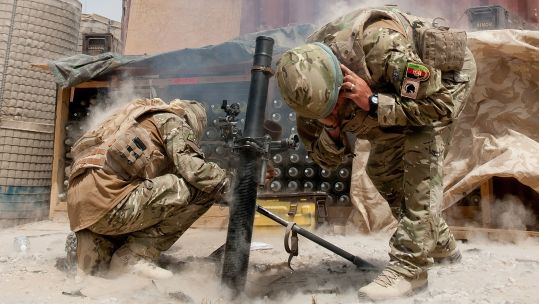 British military efforts in Afghanistan benefited from local help such as interpreters