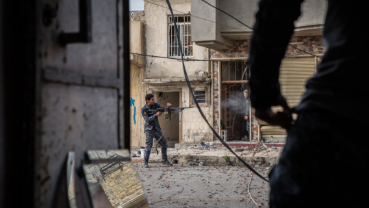 Mosul Iraqi Forces Federal Police Islamic State CREDIT: Kainoa Little