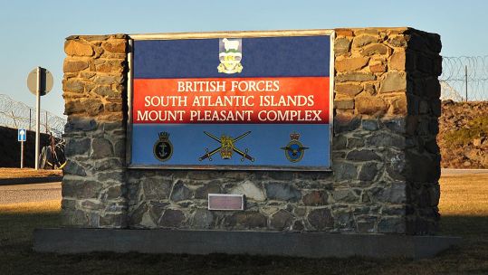 Mount Pleasant Complex in the Falklands was opened 40 years ago