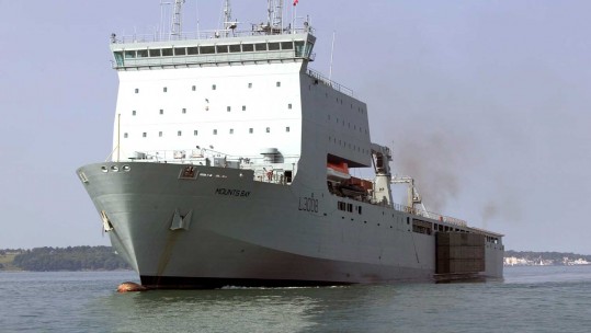 Come On Board The Royal Navy&#039;s Lifeline