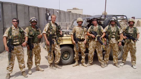 Corporal Chris “Barney” Balmforth Rover Group Iraq Credit Col (Retd) Matt Cocup