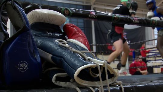 Army boxers train with England Boxing Team in Aldershot