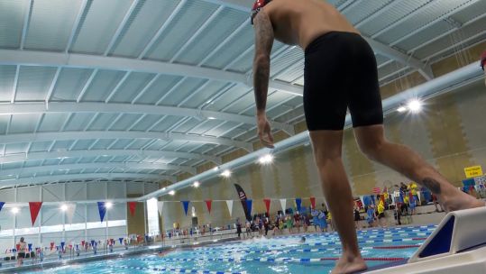 Soldiers from different corps go head-to-head in the pool