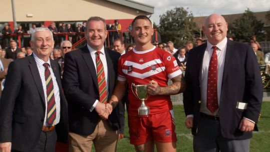 NAME Army men beat RAF Inter Services Rugby League CREDIT BFBS DATE 23092023.jpg
