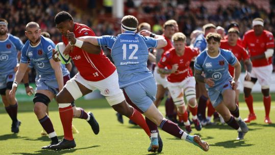 Army rugby men beat ra