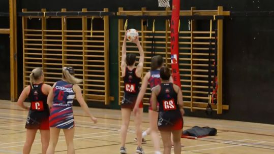  Army v Navy netball Inter Services