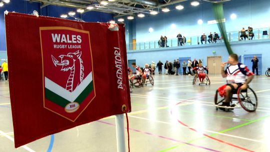 Army wheelchair rugby league in Wales