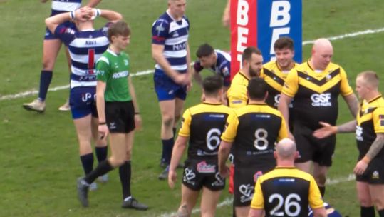 North Wales Crusaders v Royal Navy Rugby League Challenge Cup
