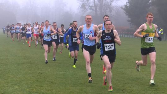 RAF Cross Country runners taking part in RAF Cross Country Championships