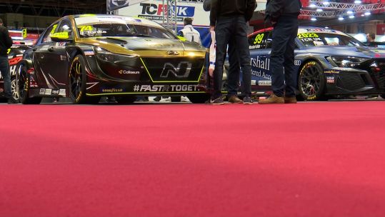 RAF Motorsport exhibition at the Autosport International event in Birmingham