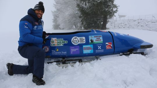 Marine Taylor Lawrence (Credit: GB Bobsleigh)