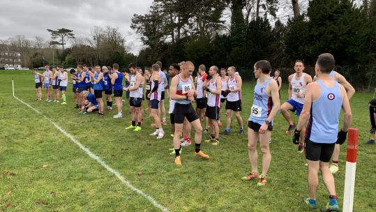 70 men line up for the annual Sir Sefton Brancker Trophy at RAF Halton